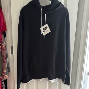 Nike Black Sweatshirt Classic Pullover Hoodie